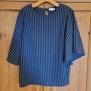 Blouse with Flared Sleeves